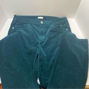 J. Jill‎ Deep Teal Corduroy Pants
